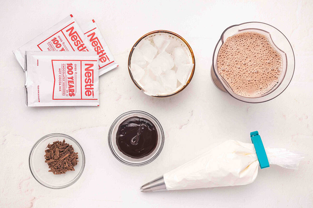 frozen hot chocolate ingredients