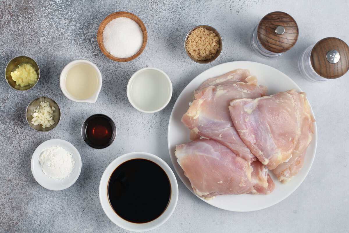 teriyaki chicken ingredients